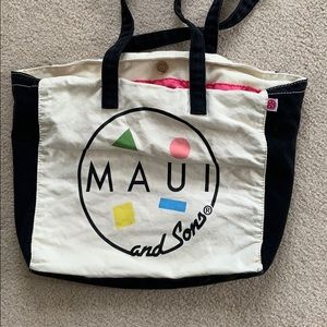 Maui and Sons canvas tote